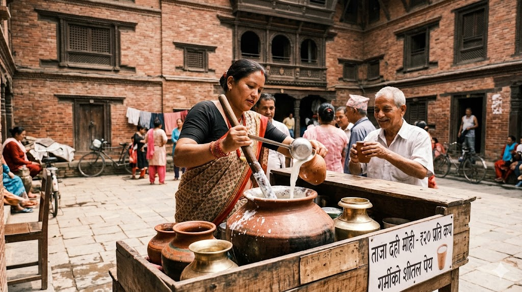 newari style mohi
