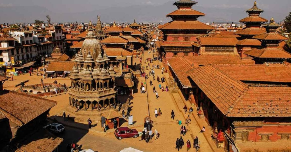 Patan durbar square 
